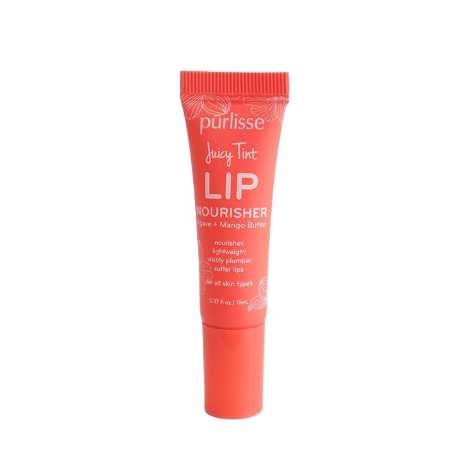 Purlisse Juicy Tint Lip Nourisher - Tinted Lip Moisturizer (Sunset Shine)-Velvo Beauty