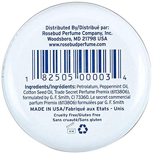 Rosebud Perfume Co. MINTED ROSE Lip Balm Two Pack: 2 x 0.8 tins-Velvo Beauty