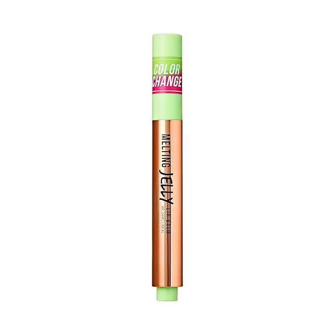 KISS NEW YORK Professional Melting Jelly Lip Balm, High Shine & Moisturizing Lip Stick, Long Lasting, Plumping Effect Look, Non-Sticky & Not Cakey, Easy Application & Natural Coverage (Color Change)-Velvo Beauty