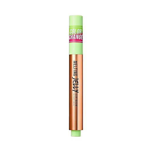 KISS NEW YORK Professional Melting Jelly Lip Balm, High Shine & Moisturizing Lip Stick, Long Lasting, Plumping Effect Look, Non-Sticky & Not Cakey, Easy Application & Natural Coverage (Color Change)-Velvo Beauty