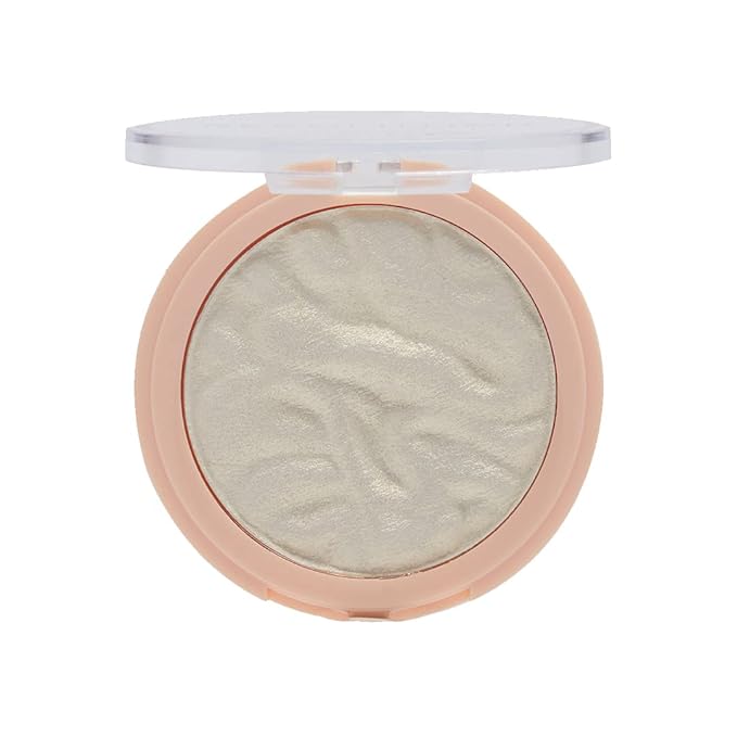 Revolution Beauty, Reloaded Pressed Powder Highlighter, Intensely Pigmented for a High Impact Dewy Finish, Golden Lights, 0.22 Oz.-Velvo Beauty