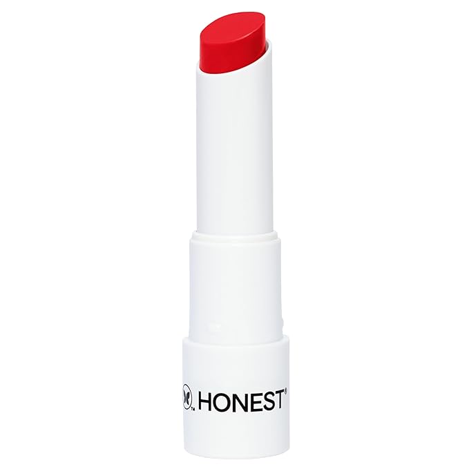 Honest Beauty Tinted Lip Balm | Antioxidant-rich Acai Extracts + Avocado Oil | EWG Certified, Vegan, Cruelty Free | Blood Orange-Velvo Beauty