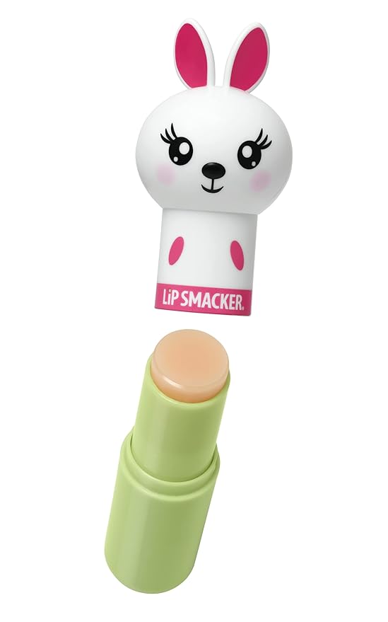 Lip Smacker Marvel Iron Man Keychain Lip Balm & Lippy Pals Bunny Rabbit Carrot Cake Lip Balm Bundle-Velvo Beauty