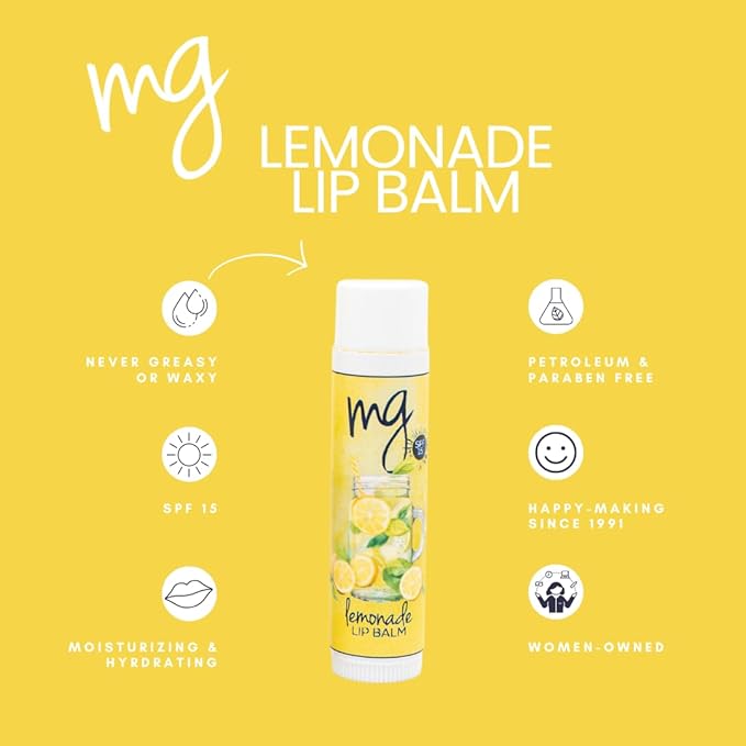 Mad Gab's MG Signature Lemonade Balms with SPF 15 (Pack of 3)-Velvo Beauty