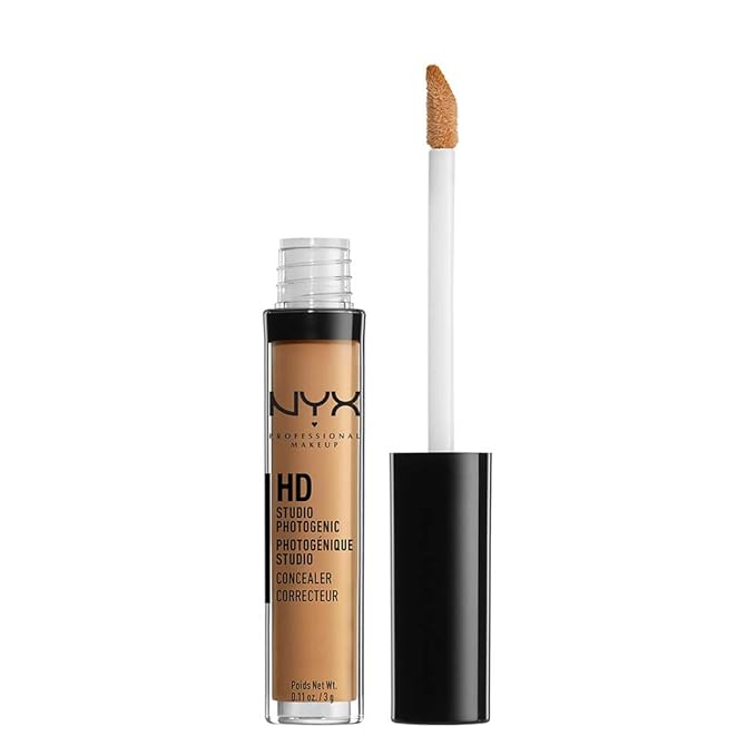 NYX PROFESSIONAL MAKEUP HD Studio Photogenic Concealer Wand, Medium Coverage - Deep Golden-Velvo Beauty