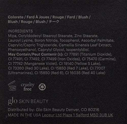 Glo Skin Beauty Blush (Sheer Petal) - Pressed Powder Blush for Cheeks, High Pigment Mineral Face Makeup Creates a Natural, Healthy Glow-Velvo Beauty