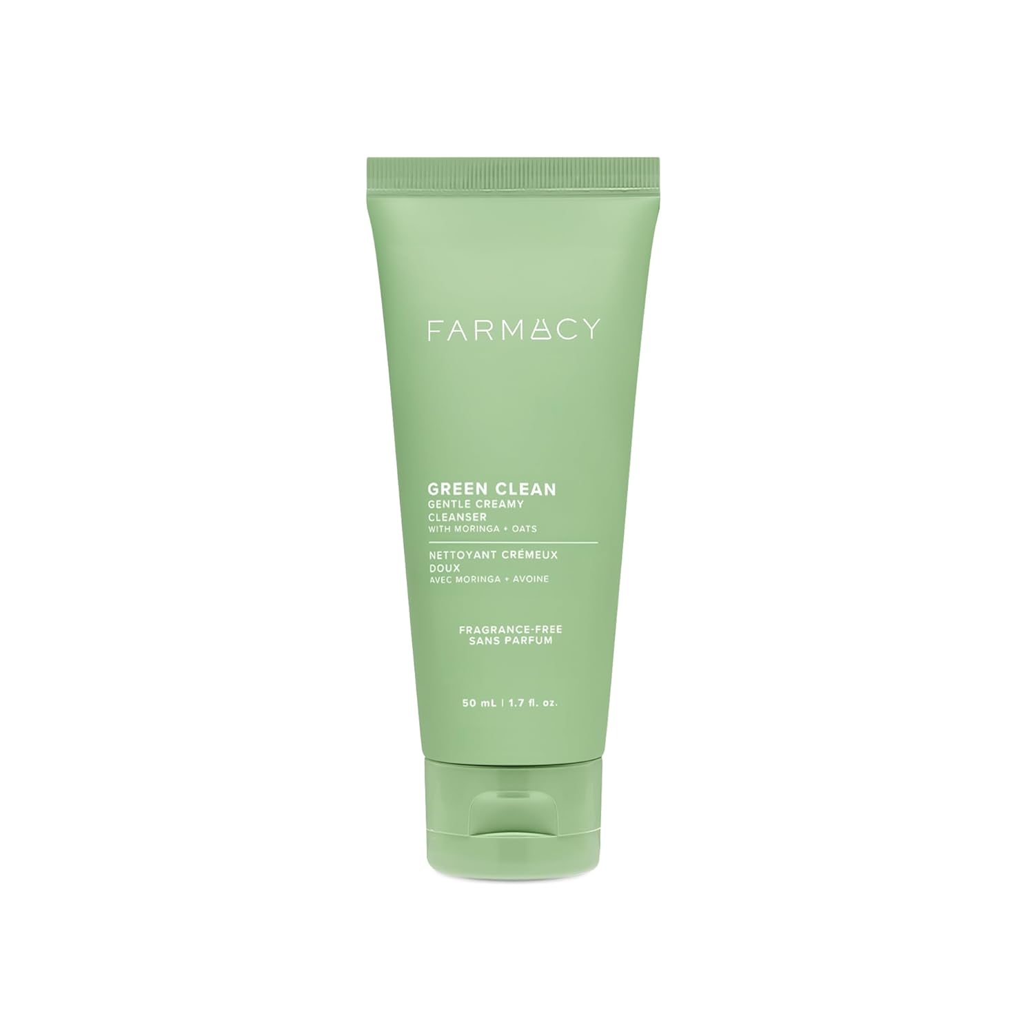 Farmacy Gentle Creamy Face Cleanser - Hydrating Facial Cleanser to Nourish & Help Remove Makeup & Impurities - Enriched with Aloe & Moringa Oil to Soothe, Purify & Refresh Skin (50ml)-Velvo Beauty