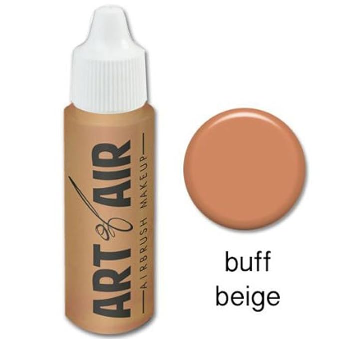 Airbrush Makeup - Foundation 1/2oz Bottle Choose Color (Buff Beige)-Velvo Beauty