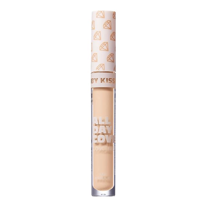 Ruby Kisses All Day Concealer Lightweight Full Coverage Multi-Use Concealer 0.13 Fl Oz (Fair Porcelain)-Velvo Beauty