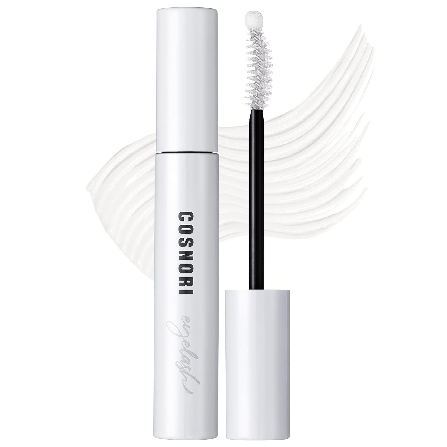COSNORI Long Active Eyelash Serum - Korean Eyelash Boost Serum - Eyebrow Growth Enhancer for Longer and Thicker - Vegan Prostaglandin Free & Non Irritating - Peptides, Hyaluronic Acid, 0.3 fl.oz.-Velvo Beauty
