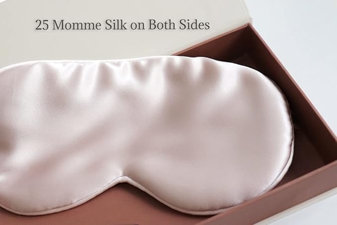 Silk Eye Mask for Sleeping (Rose Water)-Velvo Beauty