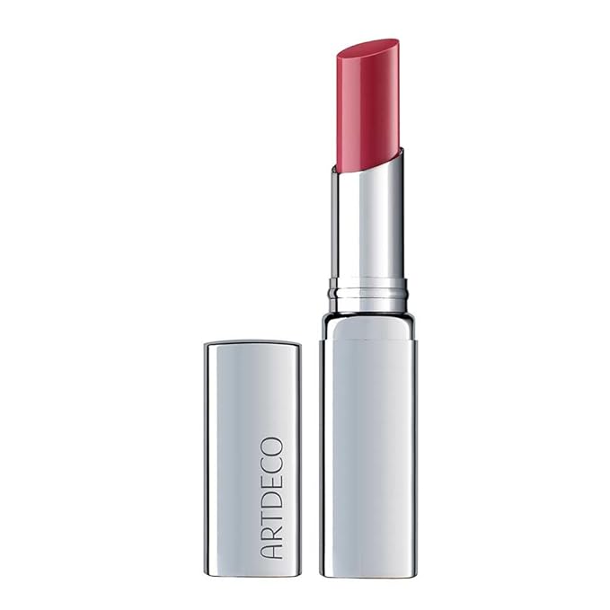 ARTDECO Color Booster Lip Balm in rose - nourishing lip balm with color-adapting pigments - lip plumper with spearmint flavor - prevents dryness & chapping - lip care with kernel oil - 0.1 Oz-Velvo Beauty