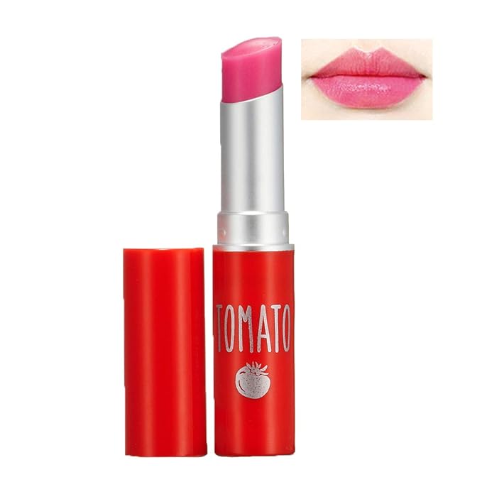 SKINFOOD Tomato Jelly Tint Lip (#02 Berry Tomato) - Moisturizing Tinted Lip Balm with Tomato Extracts, Healthy Looking Long Lasting Natural Lip Makeup - Natural Tinted Lip Balm - Lip Balm with Color-Velvo Beauty