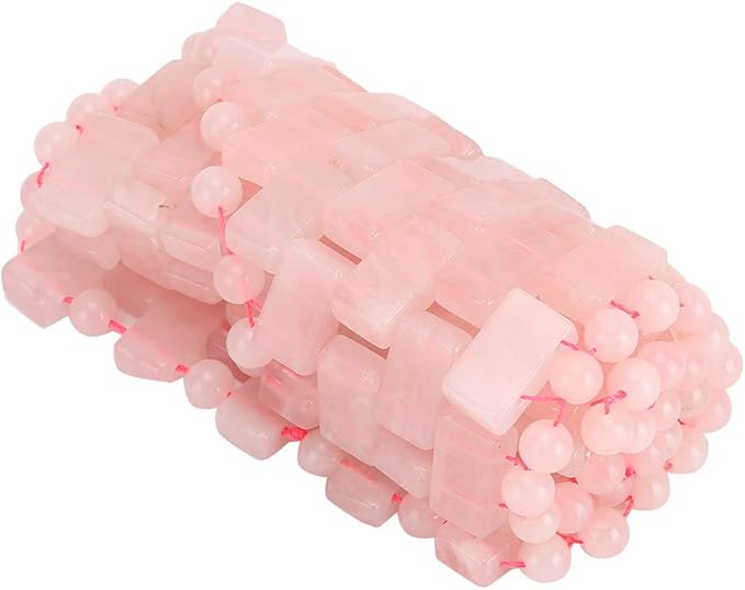 Jade Eye Mask,Jade Stone Cooling Mask,Jade Stones Anti-Aging Cooling Sleeping Eye Mask,Cold Eye Massager Eye Covers for Relief Eye Fatigue(Rose Quartz)-Velvo Beauty