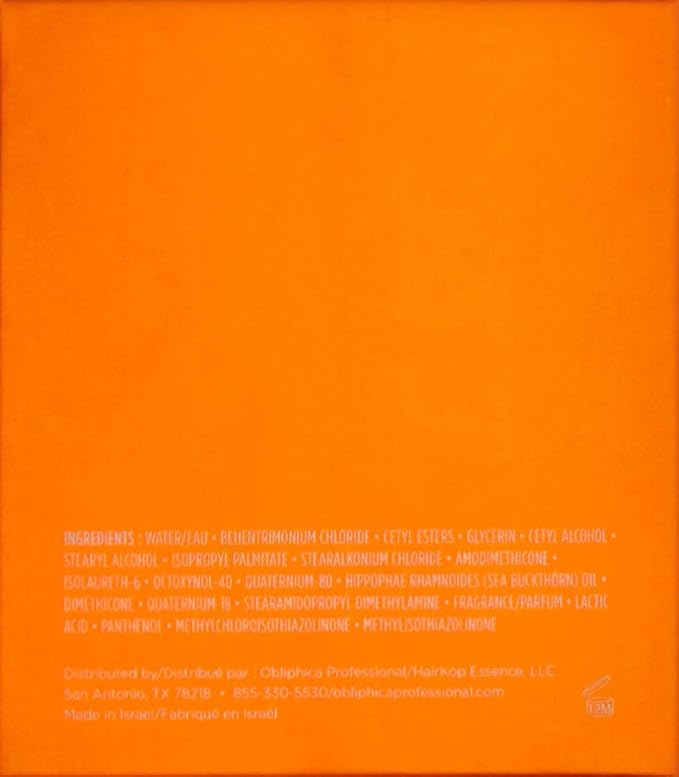 Obliphica Seaberry Hair Mask - Deep Conditioning Hydrating Treatment for Dry and Damaged Hair - Fine, Frizzy, and Color-Treated Hair - 1.05 Pound (Pack of 1)-Velvo Beauty