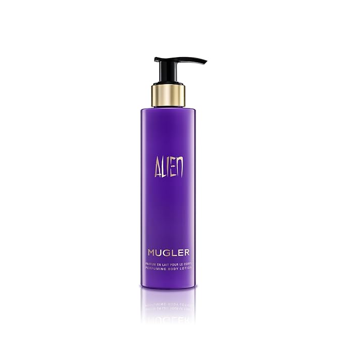 Mugler Alien Body Lotion - Floral & Woody - Womens Scented Lotion - With Jasmine, Wood, and Amber - 6.7 Fl Oz-Velvo Beauty