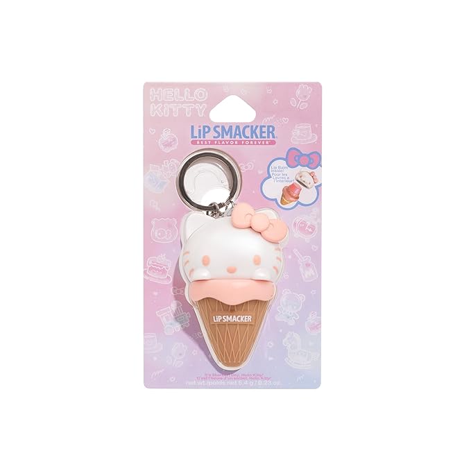 Lip Smacker Hello Kitty Ice Cream Lip Balm | Sanrio Collection | Gifts-Velvo Beauty