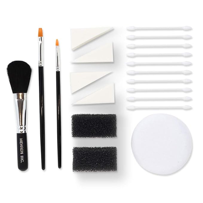 Mehron Makeup Celebre Pro Cream Kit (Dark)-Velvo Beauty