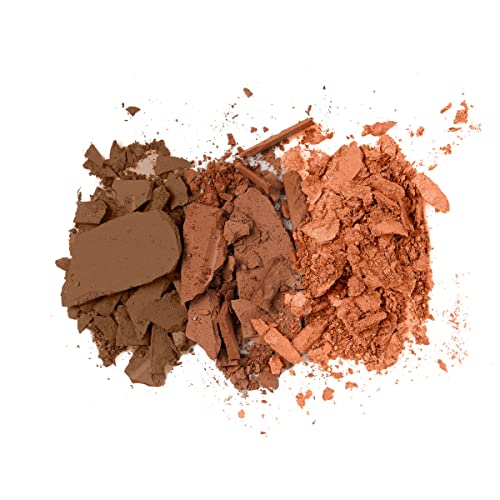 Contour Palette True Complexion, Dark To Deep, With Nose Cleaning Brush, Sculpting Palette Highlighting Powder Contouring Palette, Blendable Shades For Definition [Pack Of 2]-Velvo Beauty