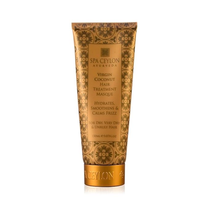 SPA CEYLON Virgin Coconut Hair Treatment Masque | Deep Conditioning | Hair Repair | 100% Vegan & Vegetarian | Best for Dry, Very Dry & Unruly Hair-Velvo Beauty