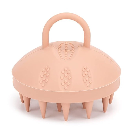 BTYMS Silicone Scalp Massager Hair Scrubber Shampoo Brush Exfoliating Hair Wash Cleansing Dandruff Brush for Shower-Velvo Beauty