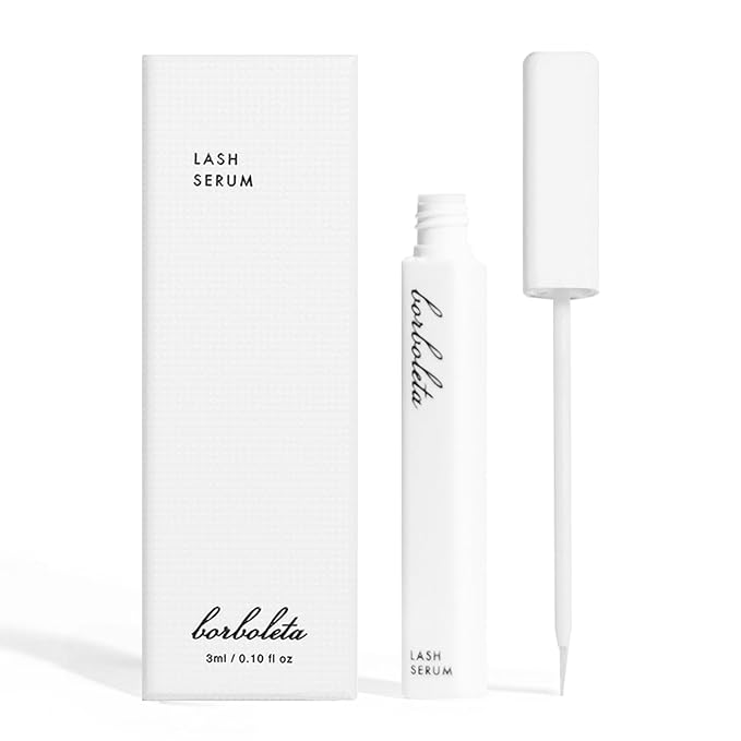 Borboleta Lash Serum, Eyelash Serum for Longer, Thicker, and Fuller Looking Natural Eyelashes, (Full Size, 3 Month Supply)-Velvo Beauty