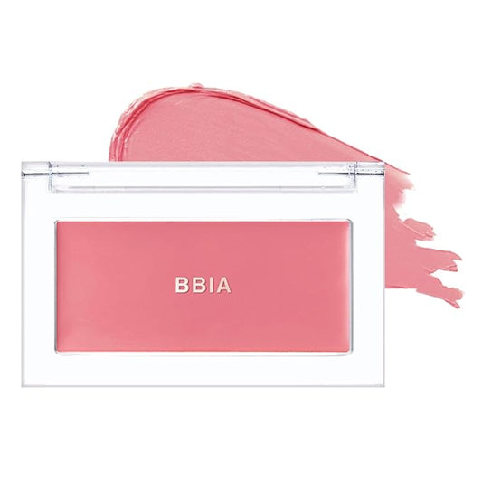 BBIA Ready To Wear Downy Cheek Cream Blush 8 Color - Creamy Blendable & Buildable Blush Dewy Texture & Matte Finish High Pigment Longlasting Lightweight Natural Face Makeup, 0.12oz (08 DOWNY ROSY)-Velvo Beauty