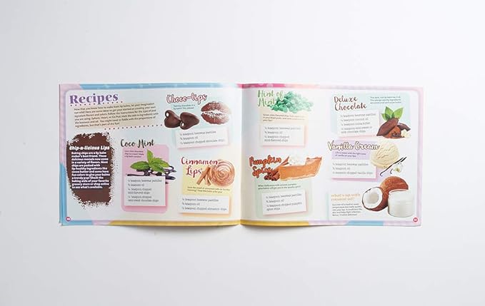 SmartLab Toys Go Natural Deluxe Lip Balm Lab with 20 Recipes, Tips and Techniques. STEM Science Lab-Velvo Beauty