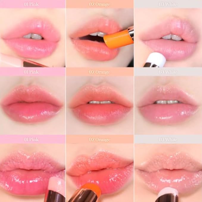 Sparkle Cute Lip Balm, Color Changing, Moisturizing, Shimmery Finish, #03 Swan Lake-Velvo Beauty