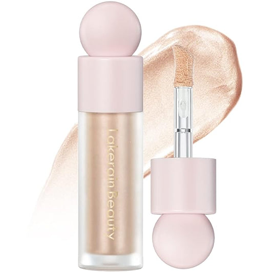 Erinde Liquid Highlighter Makeup, Face Highlighter Bronzer Makeup Stick, Natural Glossy Finish, Lightweight Blendable Silky Smooth Cream Face Illuminator Makeup, Cruelty-free, 02# STARLIGHT-Velvo Beauty