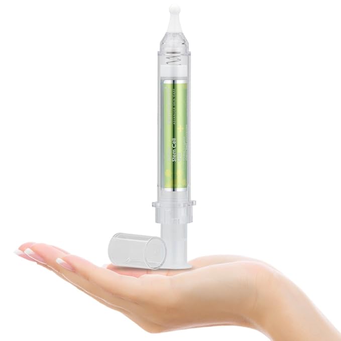 Citrus Stem Cell Gel for Face in Easy to Use targeted Syringe applicator | with Vitamin C, Retinol, Ceramides, Fruit Stem Cell Extract | May Help Hydrate, Firm and Brighten Skin | 0.4 oz / 12 g-Velvo Beauty