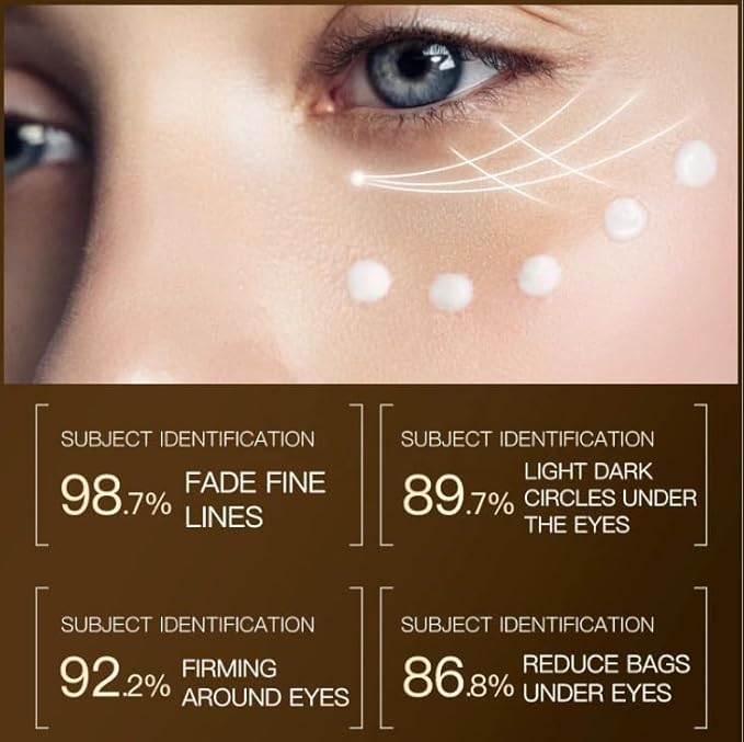 SUPERBUS Anti Aging Eye Cream, Anti Wrinkle, Fade Fine Lines, Reduce Bags and Light / Dark Circle Under the Eyes, Firming Around the Eyes-Velvo Beauty