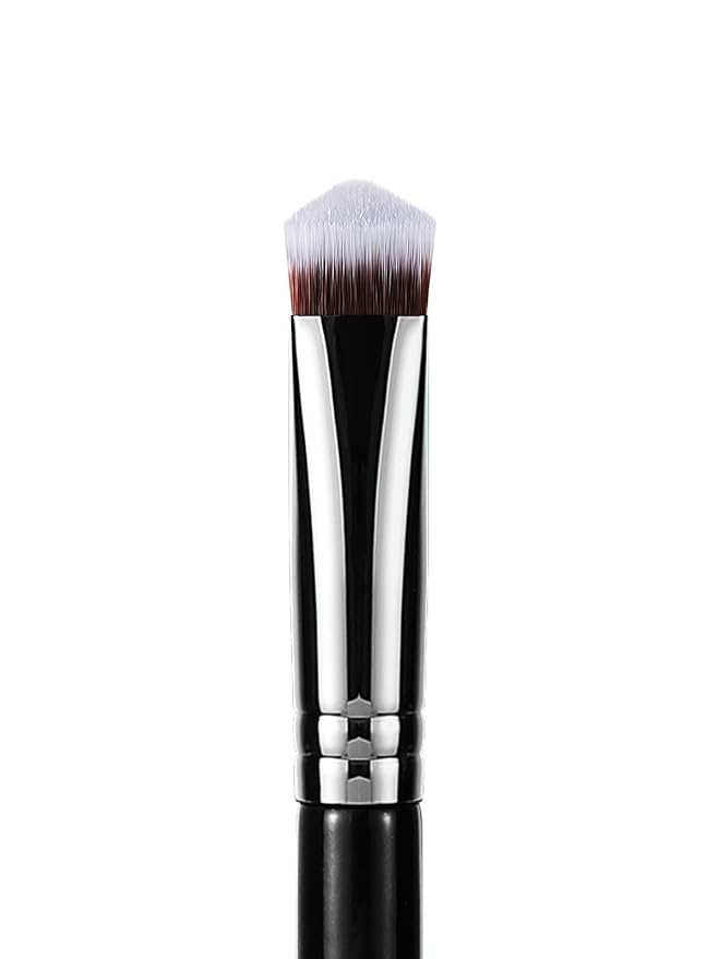 EIGSHOW Concealer Brush Under Eye, Small Triangle Brushes for Precise Coverage Dark Circles Blemishes Acne, Blending Cream and Liquid (F658)-Velvo Beauty