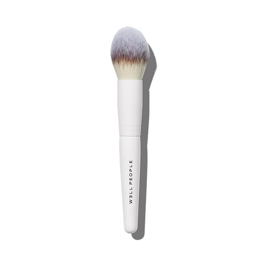 Well People Powder Complexion Brush, Soft & Fluffy Face Makeup Brush For Evenly Applying Loose Powder, Great For Large Areas, Cruelty-free Bristles-Velvo Beauty