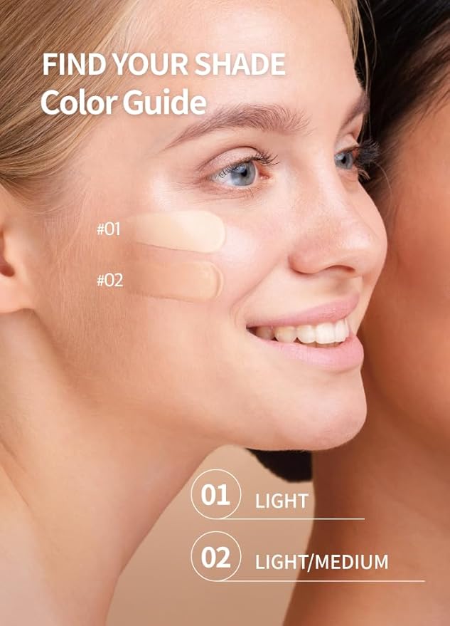 Mesh tight up cushion foundation 01, light beige, Korean compact foundation, natural coverage, glow, sweat proof makeup, long lasting, all skin type-Velvo Beauty