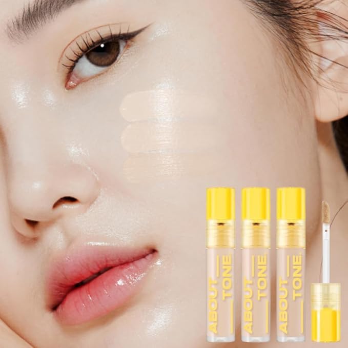 Hold On Tight Concealer 3 Colors – High Coverage & Fitting Liquid Concealer, Full Coverage, Lightweight Dark Circles Eraser, Long-Lasting Cover, Natural Finish, Vegan, 0.17 oz. (02 LIGHT)-Velvo Beauty