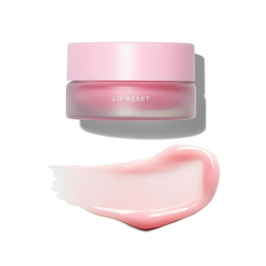 MAKE Beauty Lip Reset Overnight Lip Mask. Nourishing, Hydrating Lip Treatment for Dry, Flaky Lips. Plumps, Softens, and Smooths. Lunar Lemonade Flavor-Velvo Beauty