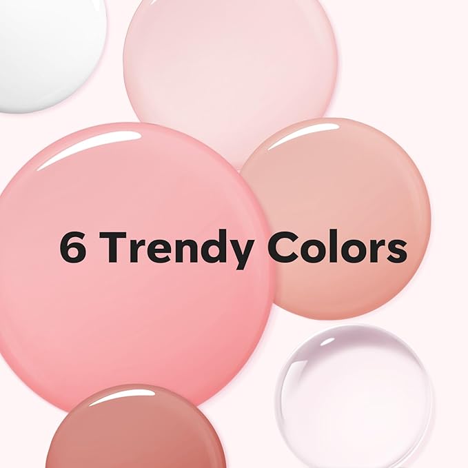 Modelones Poly Extension Gel Nail Kit, 6 Colors Pink Nude with 48W U V/LED Lamp Slip Solution 3D Bow Pearl Charms Decoration Rhinestone Glitter Tools for Manicure Beginner Starter Kit DIY at Home-Velvo Beauty