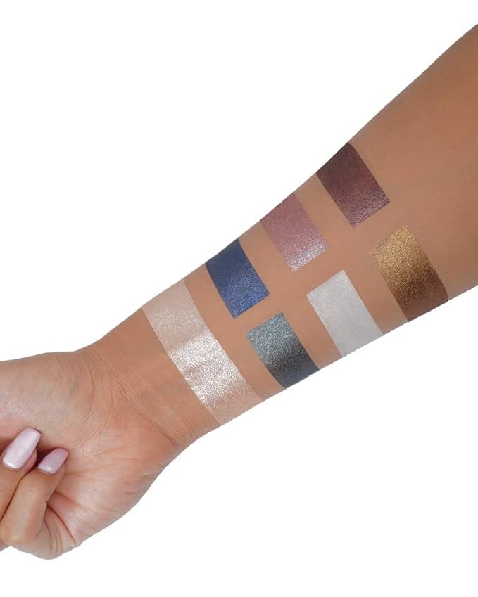 Fashion Victim London Eyeshadow Highlight Palette Shimmer Matte Metallic Shine Waterproof 100% Colour Pigment-Velvo Beauty