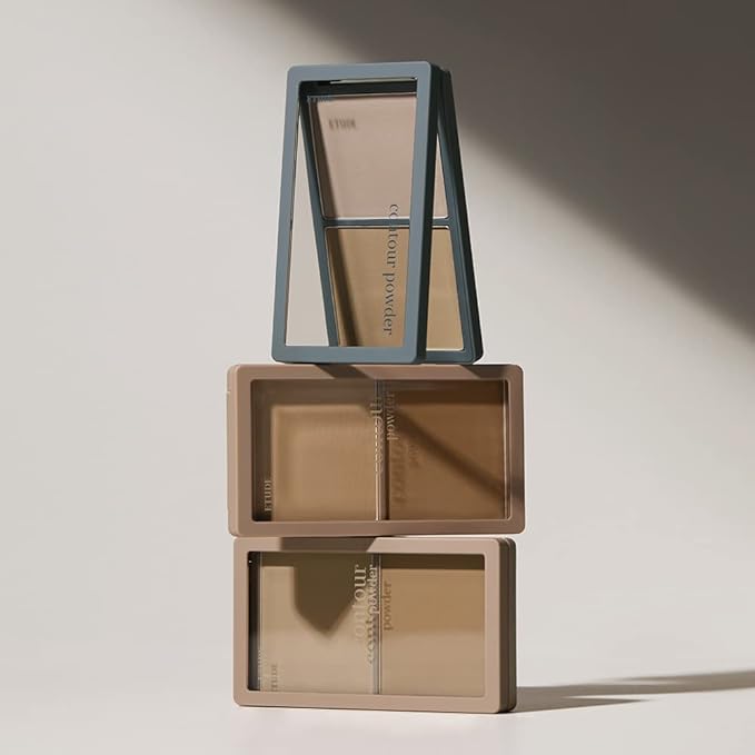 ETUDE Contour Powder 01 Creator (23AD) | Bronzer And Contour Palette To Effortlessly Define The Face Like A Selfie | Smooth, Velety Texture | Natural Look-Velvo Beauty