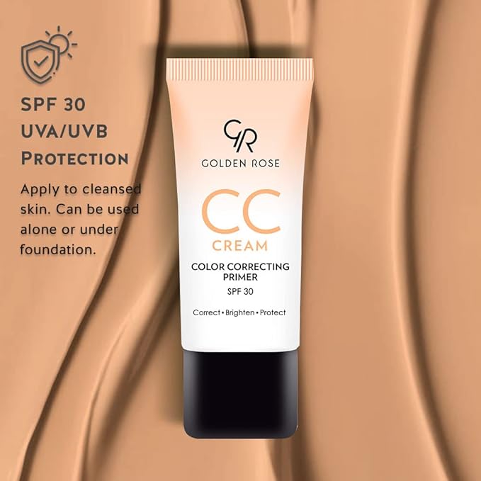Golden Rose Makeup CC Cream Color Correcting Primer - (Orange)-Velvo Beauty
