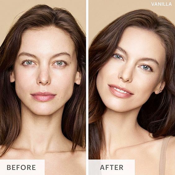 AirBrush Foundation Spray Set, Spray Foundation Makeup and Hydrating Face Primer Kit, Longwear Waterproof Liquid Matte Foundation Mist for Flawless Look, Brush and Sponge Include (#1 Ivory White)-Velvo Beauty