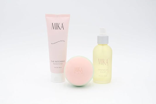 Age Playfully Bundle 3-Piece Luxury Gift Bundle for Women | Organic Body Oil+Foot Lotion for Dry Cracked Feet+Massage Ball for Feet and Muscle | Gift Idea for Women Over 40, Girlfriends | Clean Beauty-Velvo Beauty