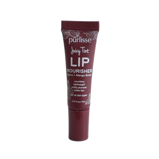 Purlisse Juicy Tint Lip Nourisher - Tinted Lip Moisturizer (Plum Shine)-Velvo Beauty