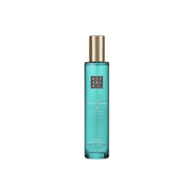 RITUALS Karma Soothing Hair & Body Mist - Body Spray with Holy Lotus & White Tea - 1.6 Fl Oz-Velvo Beauty