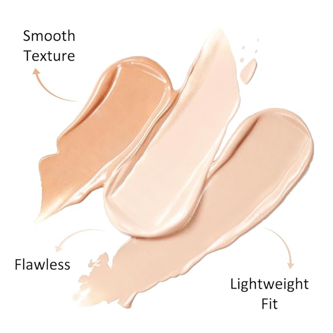 Kaely 2Pcs Tri Color Concealer Pot,Color Correcting Concealer for Dark Circles Spots,Cream Concealer Full Coverage,Foundation Contour Makeup Palettes,under Eye Brightener corrector de ojeras,01-Velvo Beauty