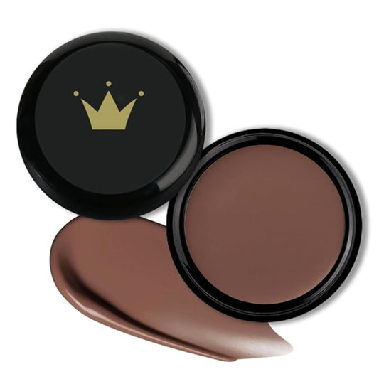 Kaely Color Correcting Concealer,Cream Pot Concealer Full Coverage,under Eye Concealer Palette for Conceals Dark Circles,Waterproof Foundation Face Makeup,07 Dark Coffee-Velvo Beauty