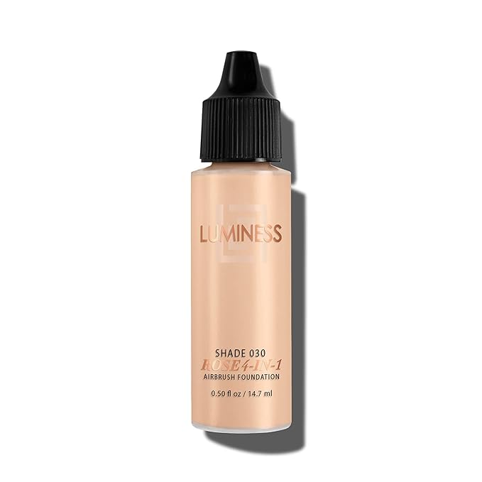 LUMINESS Rose 4-in-1 Airbrush Foundation - Shade 030, 0.50 oz-Velvo Beauty