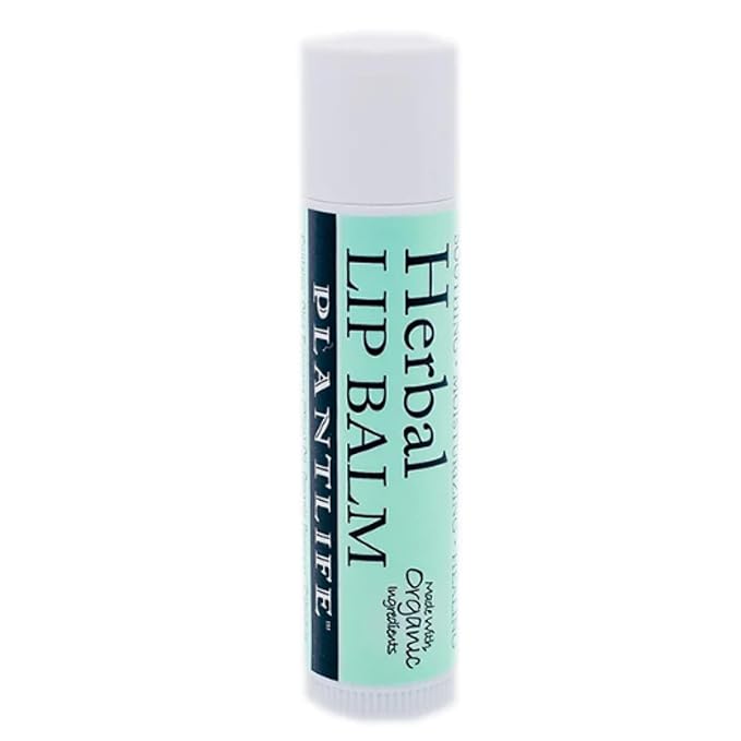 Plantlife Herbal Lip Balm - Organic Lip Balm Made with Beeswax, Calendula & Chamomile - Soothing Lip Balm for Chapped Lips - Helps Moisturize Lips & Works on Minor Cuts & Scrapes - Made in California-Velvo Beauty