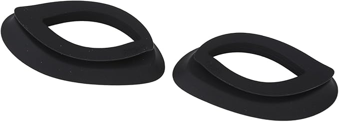 LED Photon Facial Cover Eye Cover Silicone Protective Eye Patch for Skin Rejuvenation Face Guard Device (Black)-Velvo Beauty